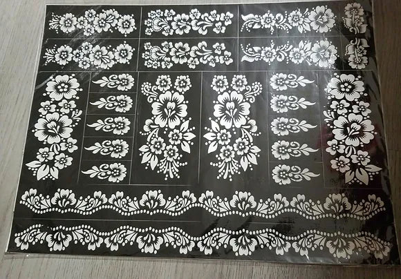 لاصق نقش الحناء